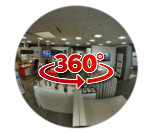 Vue 360 des magasins de carrelages de Forbach et Betting